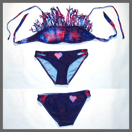 3D Heart Bikini