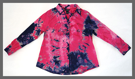 Pink Storm buttondown blouse