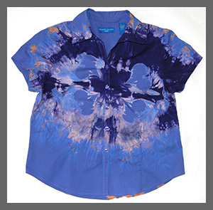 Four Leaf Heart buttondown blouse