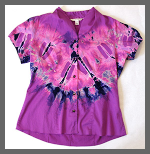 Reverberation buttondown blouse