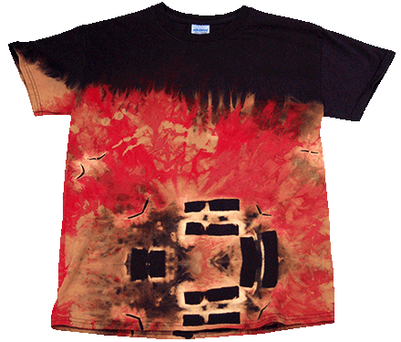 Sculpture Burning tee